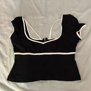 Anthropologie Maeve crop top